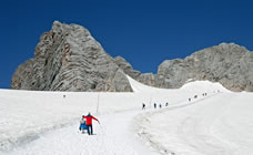 Winterwandern am Dachsteingletscher